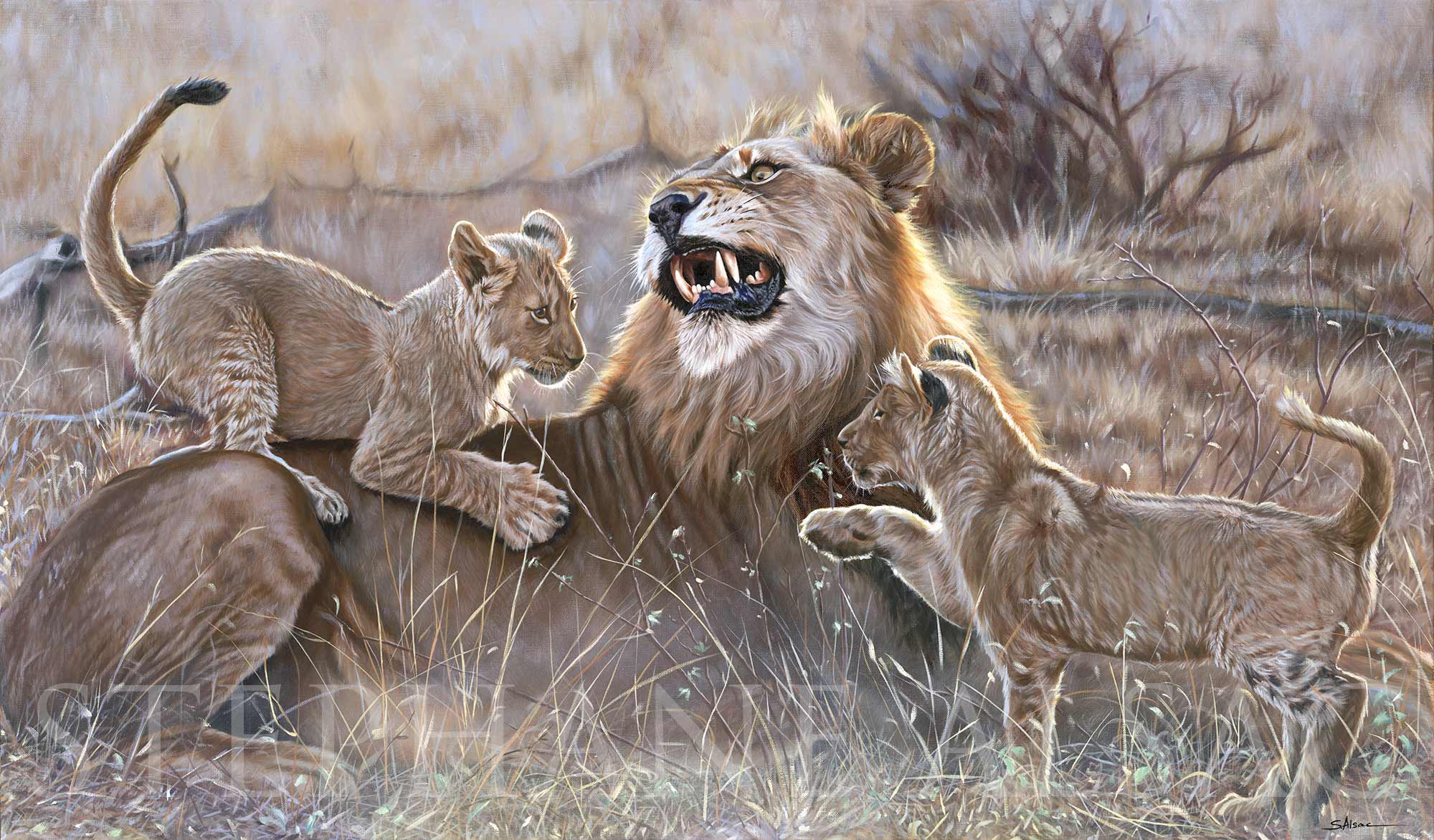 lion-pride-painting-wildlife-art-2
