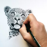 dessiner-portrait-leopard-dessinateur-artiste-alsac