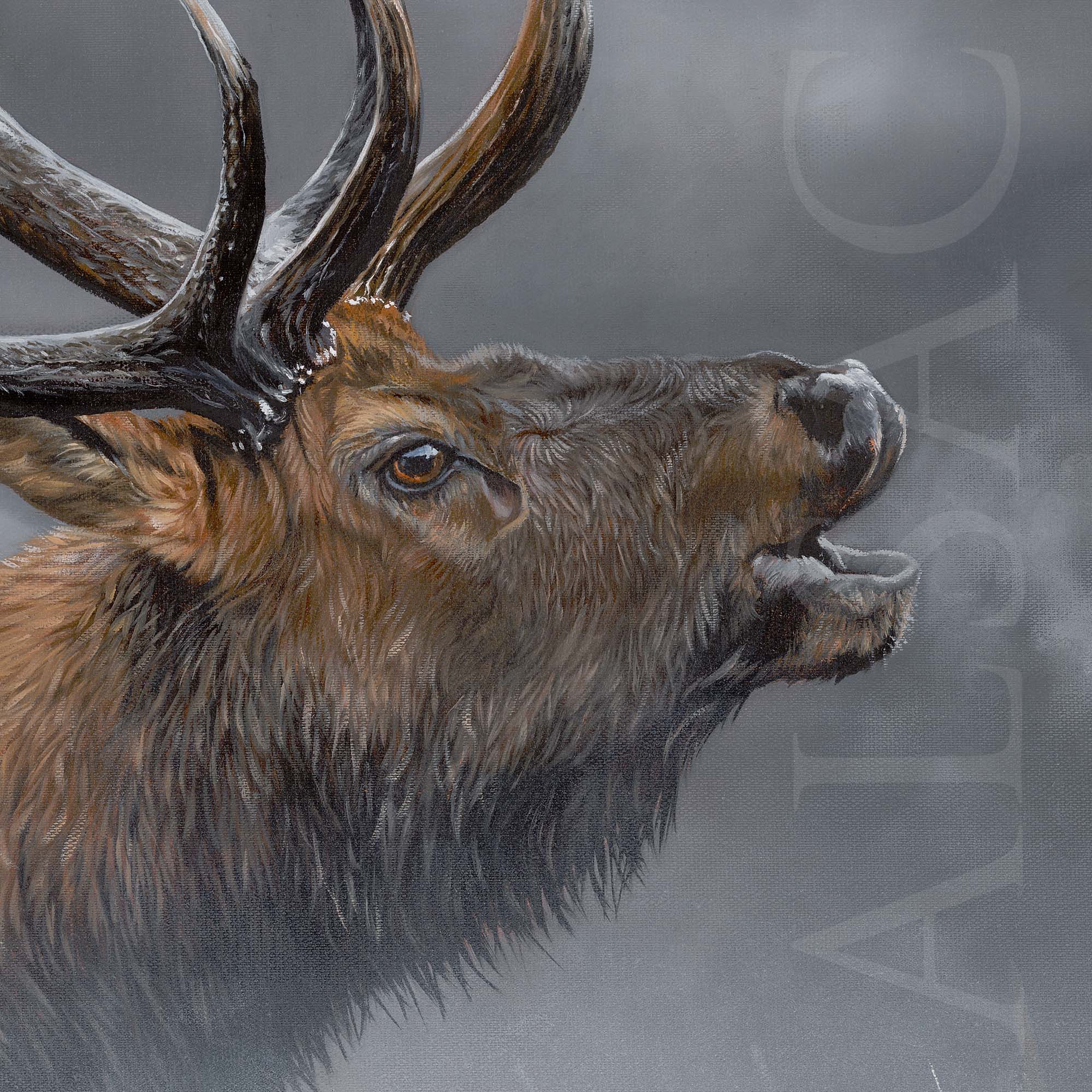 painting-print-canvas-elk-nothern-america-wildlife-art