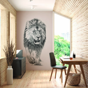 "Lion du Masai-Mara"