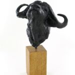 buffle-sculpture-buste 1
