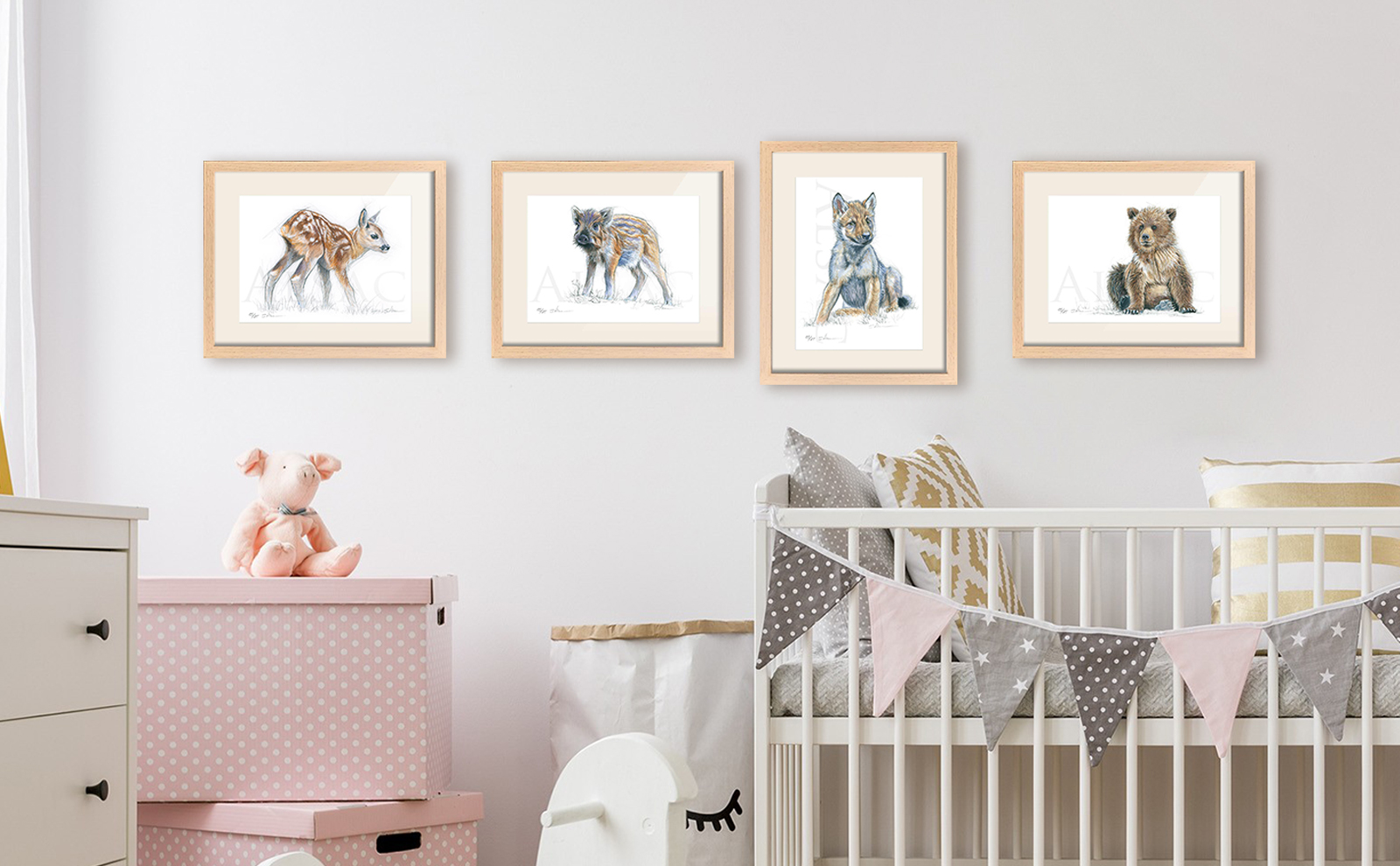 chambre-bebe-idee-decoration-posters-animaux - Stéphane Alsac