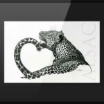 dessin-noir-blanc-leopard-felin-tatouage