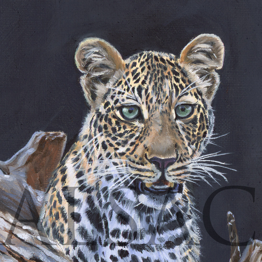 leopard-painting-realistic-detail