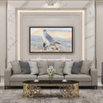 qatar-modern-interior-design-painting-falcon