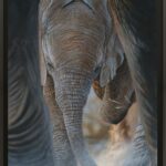 small-one-painting-baby-elephant-mother-legs