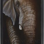painting-elephant-decor-frame-black