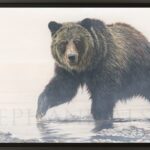 painting-canvas-grizzly-bear-mist-wildlife-artist-alsac